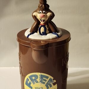 Vintage Nestlé Quik Chocolate Milk Mixer Pitcher